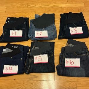 Woman’s Maternity Jeans LONG Bundle